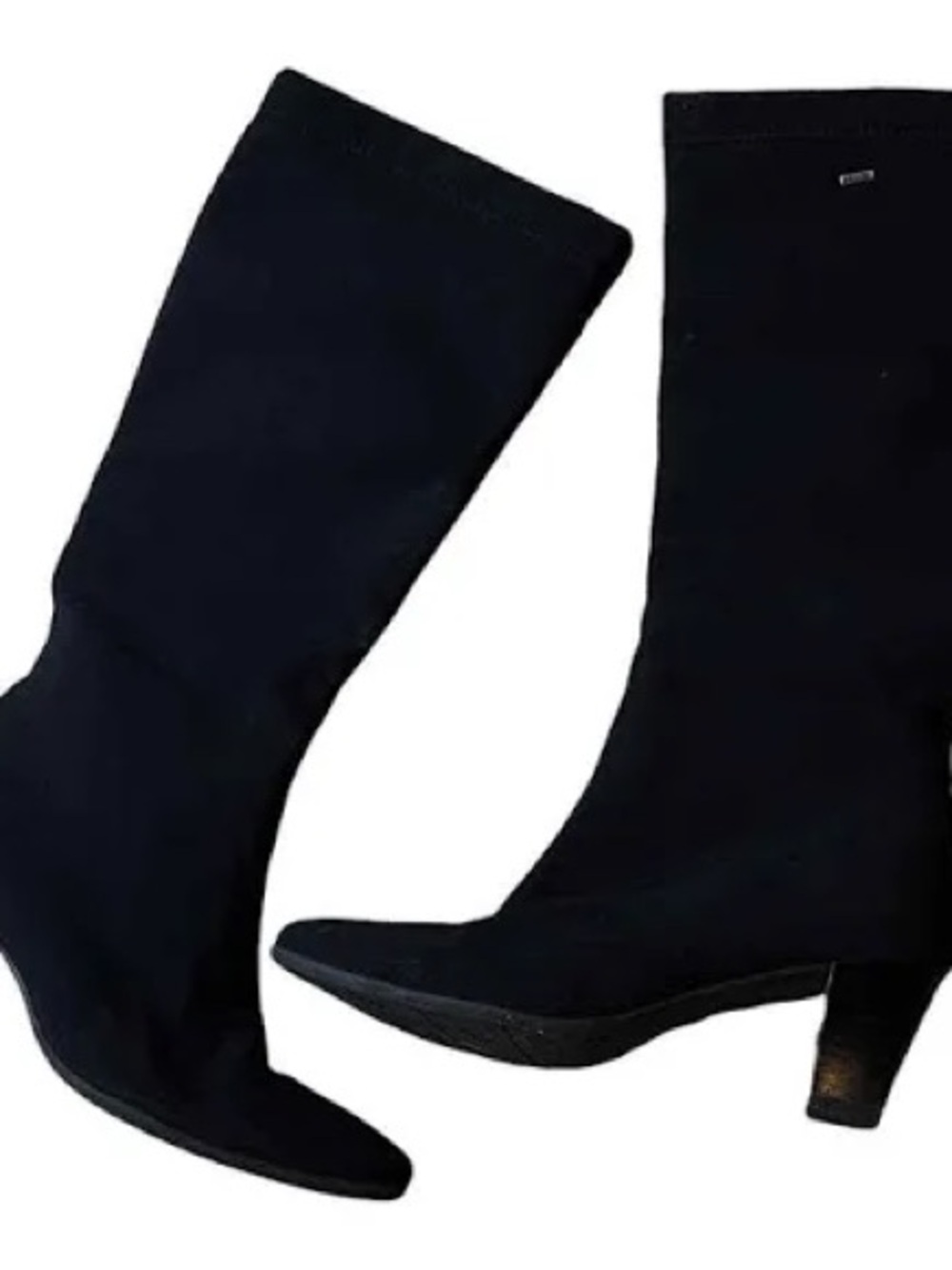 Ara Gore-Tex Women's Classic Knee-High Heel Boots Black Size 11